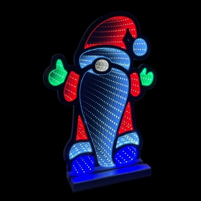 Season's Designs 16" Infinity Standing Gnome With Wooden Base
