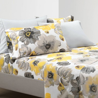 6pc Leah Patterned Sheet Set - Lush Décor