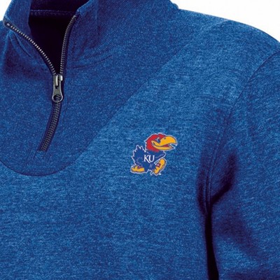 NCAA Kansas Jayhawks Women's Quarter Zipped Sweatshirt