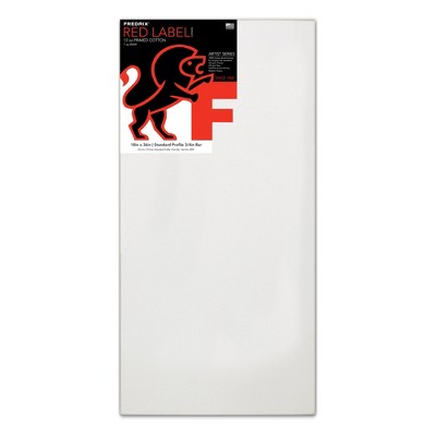 Fredrix Red Label Standard Stretched Cotton Canvas