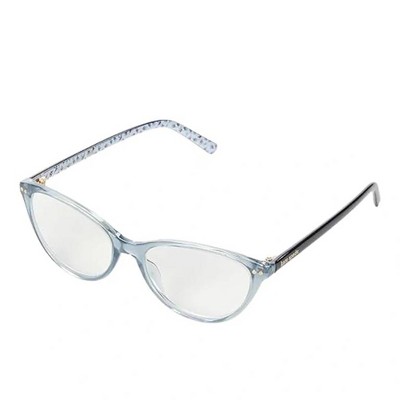 Kate Spade KS Roanne PJP Womens Cat-Eye Reading Glasses Blue 52mm