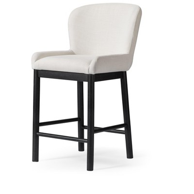 Maven Lane Gia Counter Stool with Fabric Upholstery 26"