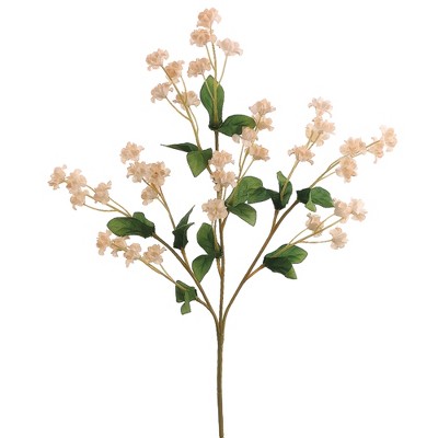 Allstate Floral Double Baby's Breath Artificial Floral Spray - 19" - Cream