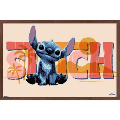 Trends International Disney Lilo & Stitch (2025) - Stitch Framed Wall Poster Prints