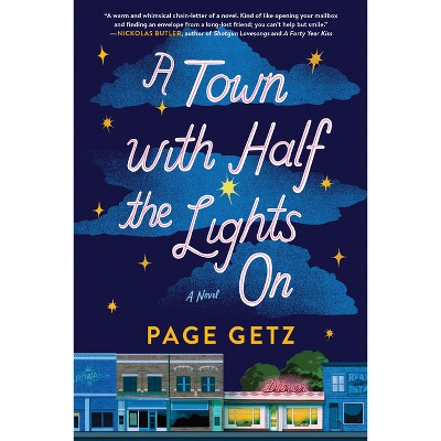 A Town with Half the Lights on - by  Page Getz (Paperback)