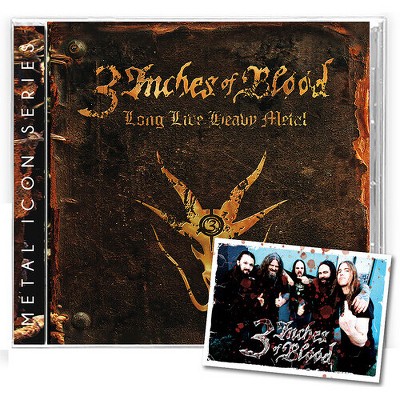 3 Inches of Blood - Long Live Heavy Metal (CD)