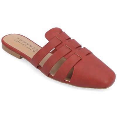 Journee Collection Women's Jazybell Slip On Mules Flats