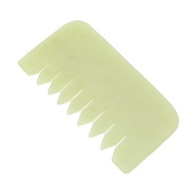 Unique Bargains Rectangular Head Massage Comb Light Green 1 Pc