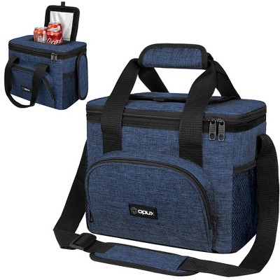 OPUX Soft Cooler Bag, Insulated Collapsible Lunch Tote for Men Work Camping Travel Beach, Portable Leakproof Large Box