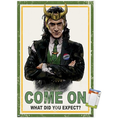 Trends International Marvel Loki - What Did You Expect? Unframed Wall Poster Prints