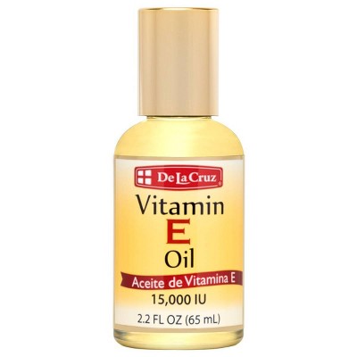 De La Cruz Vitamin E Oil - 2.2 fl oz