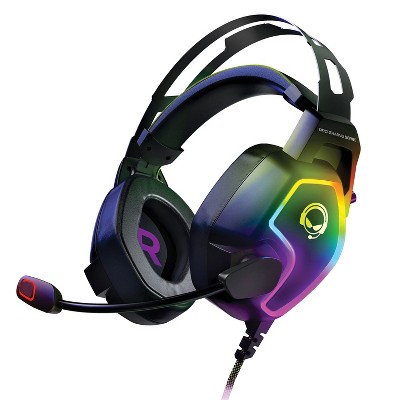 HyperGear® SoundRecon RGB LED Professional Gaming Headset in Black