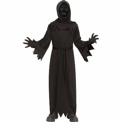 Fun World Boys' Electroluminescent Mask Phantom Robe Costume