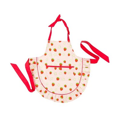 A Leading Role x Strawberry Shortcake Child Cooking Fashion Apron Dress Up