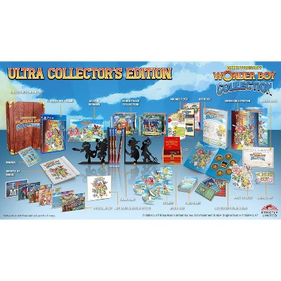 Strictly Limited Games Wonder Boy: Anniversary Collection   Ultra Collector's Edition  PlayStation 4