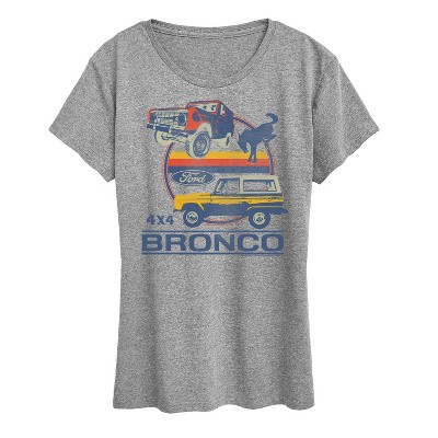 Women's - Ford - 4X4 Bronco Short Sleeve Graphic T-Shirt