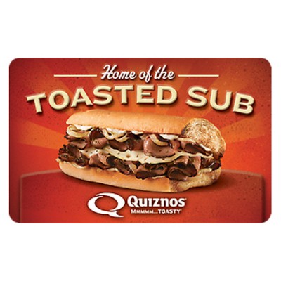 Quizno's $25 (Email Delivery)