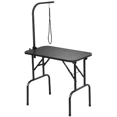 Yaheetech 32"W Pet Grooming Table with Adjustable Arm