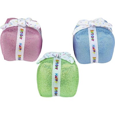 MultiPet Birthday Present for Cats Assorted Colors - 2.5"