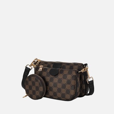 MKF Collection Evanna Women’s Vegan Leather Crossbody Shoulder Bag by Mia K