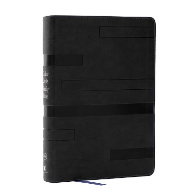 Color Code Study Bible, Revealing God's Truth Color by Color (Kjv, Black Leathersoft, Red Letter) - by  Thomas Nelson (Leather Bound)