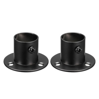 Unique Bargains Stainless Steel Adjustable Corrosion Resistance Rod Holder Support Brackets