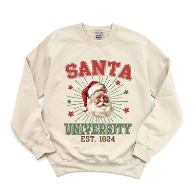 Simply Sage Market Women's Graphic Sweatshirt Santa University Stars