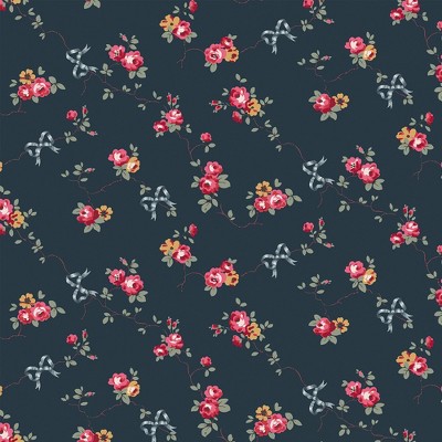 Cath Kidston Rose & Bows Navy