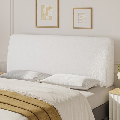 Pinmoco Adjustable Headboard, Ergonomic Upholstered Foam Headboard