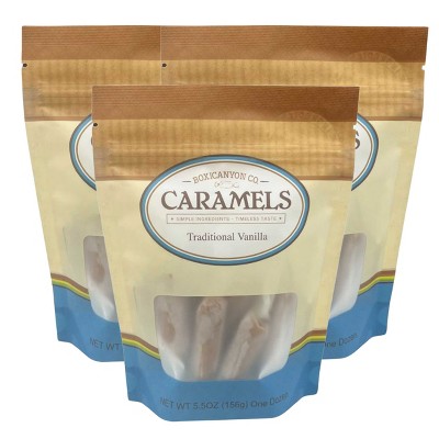 Boxicanyon 12 Piece Vanilla Caramel - Pack of 3