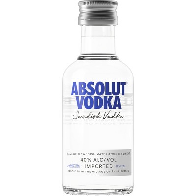 Absolut Vodka - 50ml Plastic Bottle