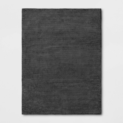 Solid Knitted Striped Area Rug - Threshold™