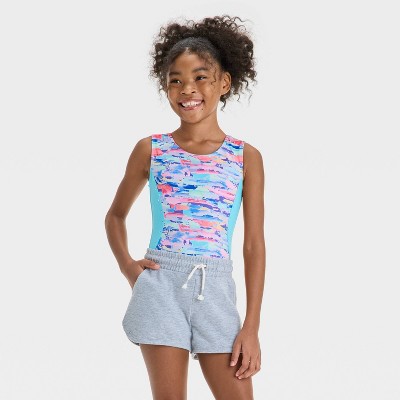 Girls' Dance Brushstrokes Leotard - Cat & Jack™
