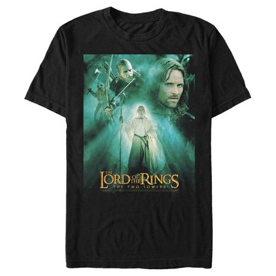 Men's The Lord of the Rings Two Towers Hero Group T-Shirt
