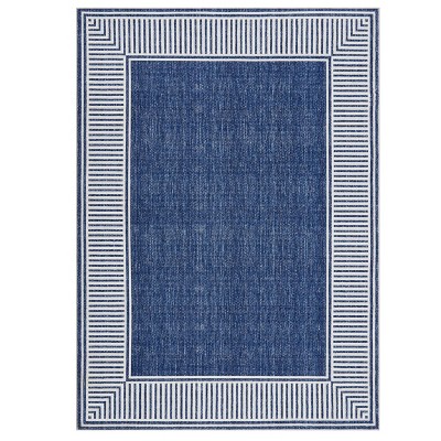 Modern Washable Geometric Bordered Area Rugs, Soft Non Slip Dinning Room Carpet for Bedroom Living Room