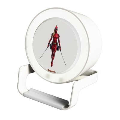 Keyscaper Marvel Deadpool Badge Night Light Charger and Bluetooth Speaker