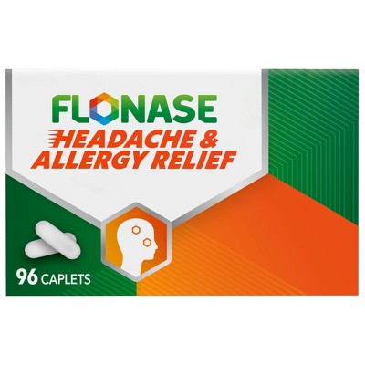Flonase Acetaminophen Headache & Allergy Relief Caplets