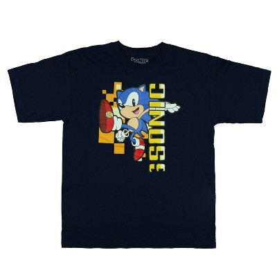 Seven Times Six Sonic The Hedgehog Boys' T-Shirt Power Kick Design Short Sleeve Tee