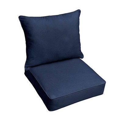 Sunbrella Outdoor Deep Seat Pillow and Cushion Set - Sorra Home