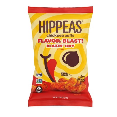 Hippeas Flavor Blast Blazin Hot Puffs - 3.75oz