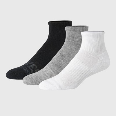Hanes Moves Premium Men's Breathable Mesh Ankle Socks 3pk - 6-12