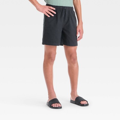 Boys' Cotton-Blend Pull-On Shorts - art class™