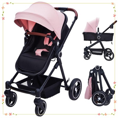 2 in 1 Umbrella Stroller for Toddler 1-3, Lightweight Baby Doll Stroller with Removable Seat