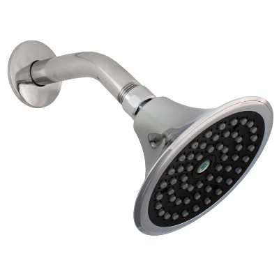 Niagara Conservation Sava Spa 1-Spray with 1.5 GPM 4.4-in. Wall Mount Adjustable Fixed Shower Head - Chrome