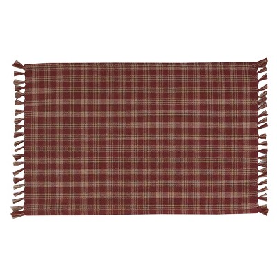 Park Designs Red Sturbridge Placemat Set of 4
