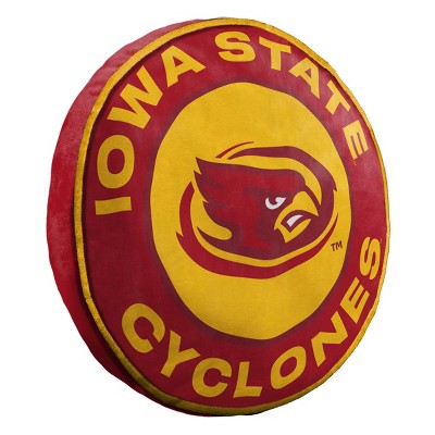 15" NCAA Iowa State Cyclones Cloud Pillow: Sports Team Logo Plush