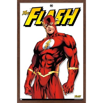 Trends International DC Comics - The Flash Feature Series Framed Wall Poster Prints
