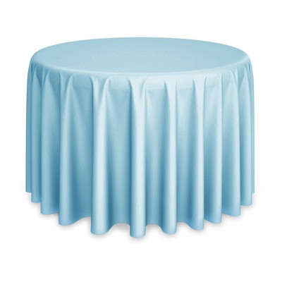 Lann's Linens 5-Pack Polyester Fabric Tablecloth for Wedding, Banquet, Restaurant