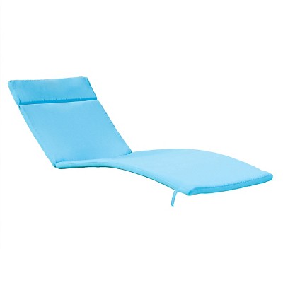 GDFStudio Olivia Outdoor Water Resistant Fabric Chaise Lounge Cushion