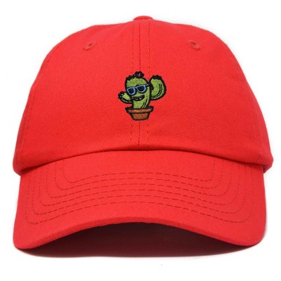 Dalix Cactus Embroidered Cap Cotton Baseball Summer Cool Dad Hat Mens